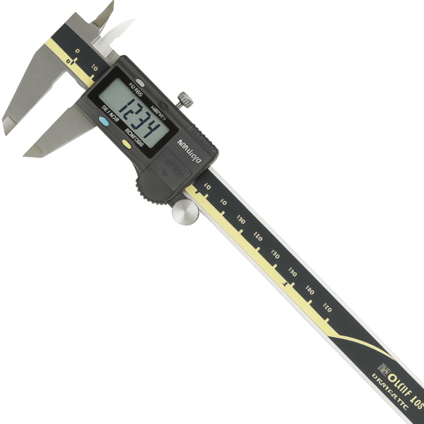 Mitutoyo 500-196-30 Digital Caliper, 6" Range Precision Tool 1"Hx1"Wx1"L