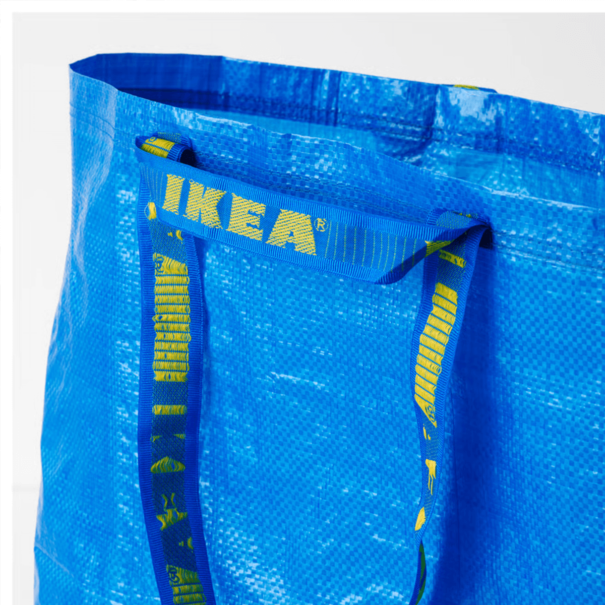 Large Blue Shopping Bag