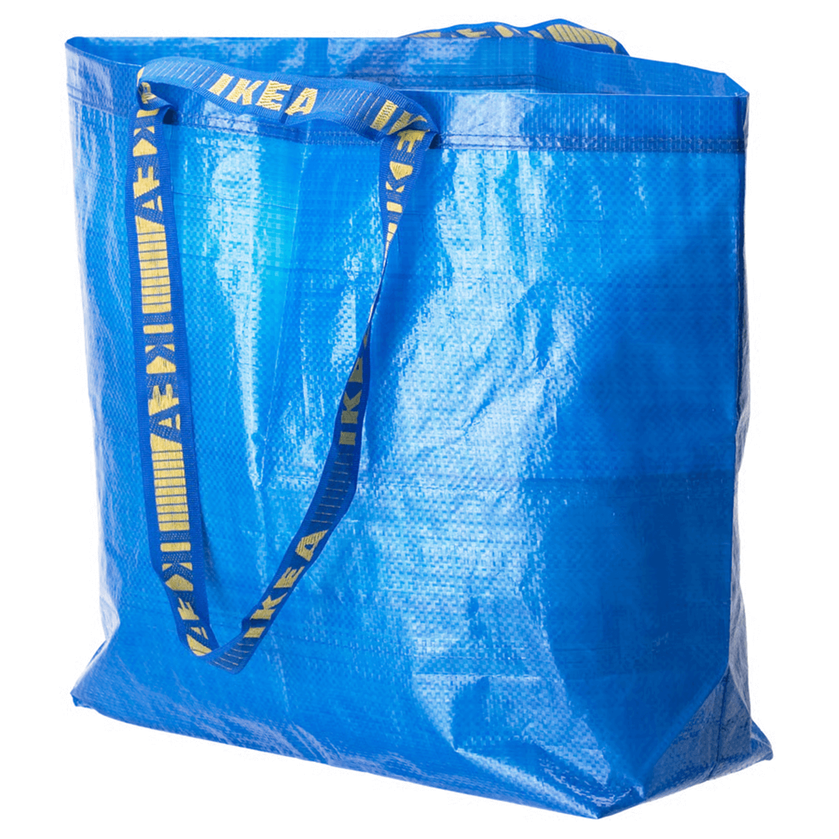 Large Blue Shopping Bag