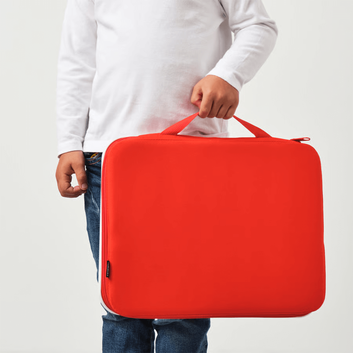 Portable Red Drawing Case