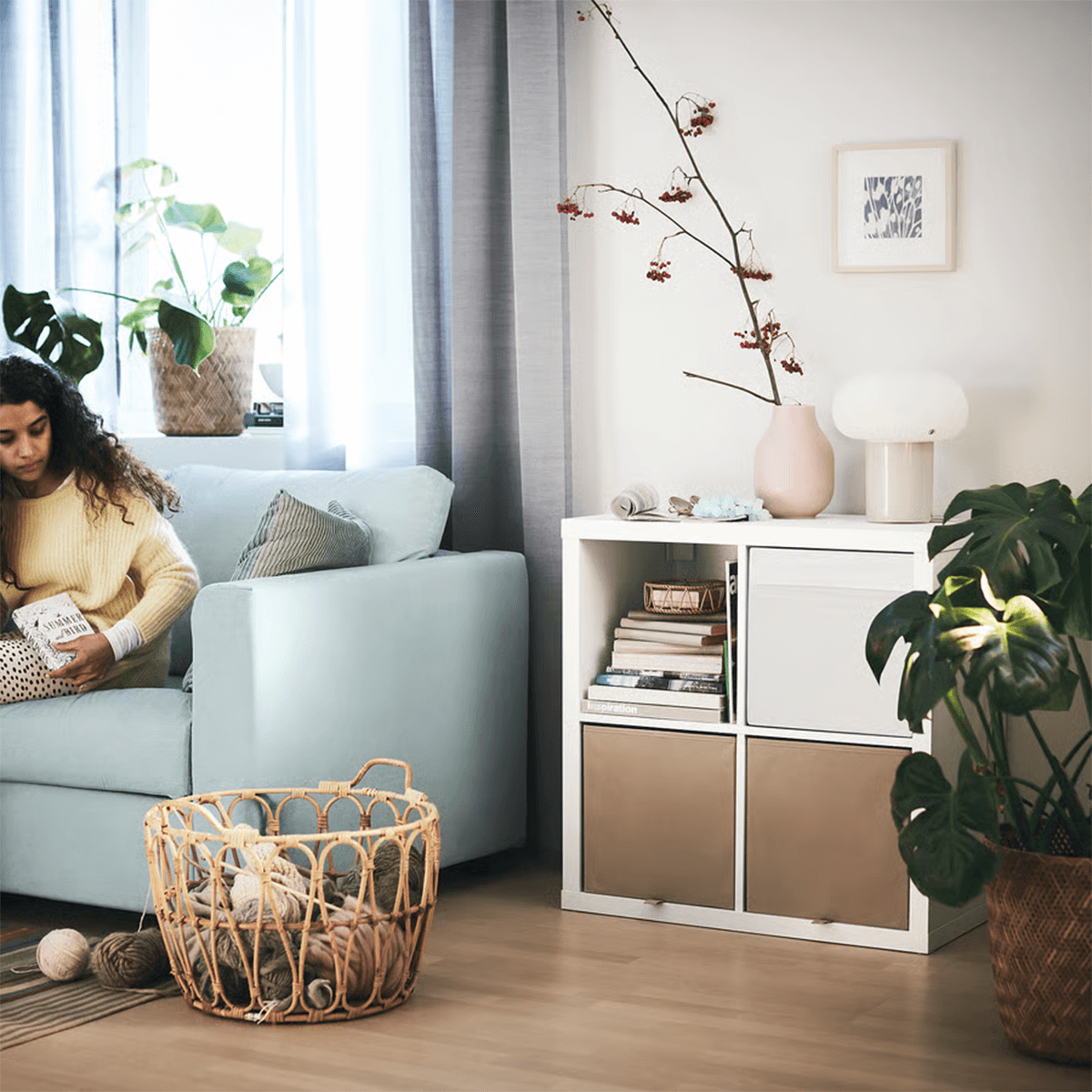 White Cube Shelf Unit