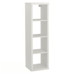 White Shelf Unit Storage